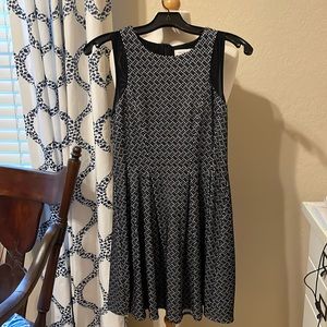 Black & white knit dress Sz XS